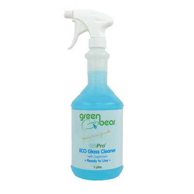 GBPro Eco Window Glass cleaner and degreaser - pre-mixed-  Streak Free  1L