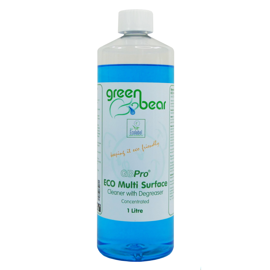 GBPro Eco Friendly Multi Surface Cleaner and degreaser - concentrated  1 litre